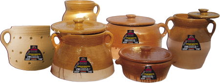 Ollas tradicionales, ollas redondas y tostador de castañas Hispania Ovens